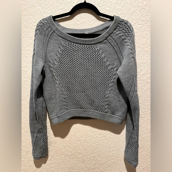 Lululemon Be Present Pullover Sweater Cropped Earl Grey - Picture 9 of 13